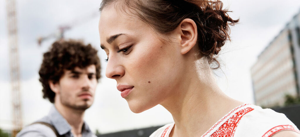 Couple beginning affair recovery and deciding next steps after infidelity